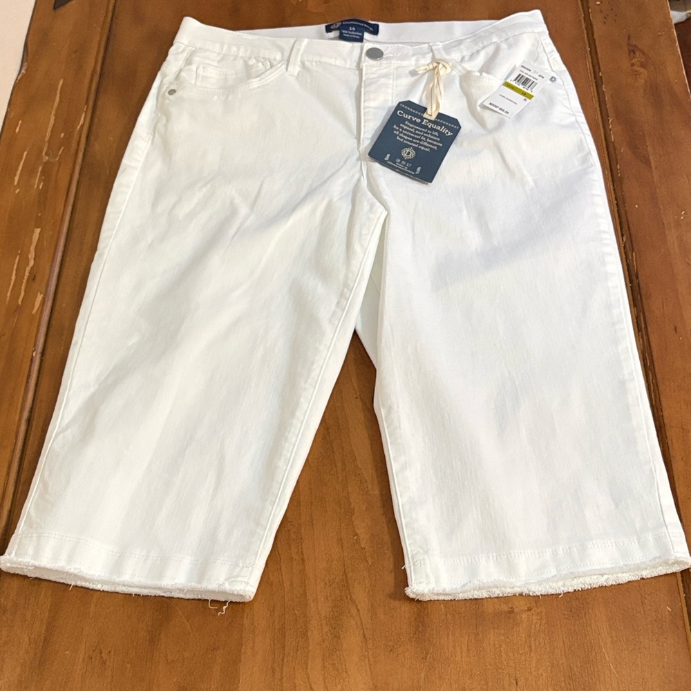 Democracy NWT Absolution White Skimmer Jeans Size 14